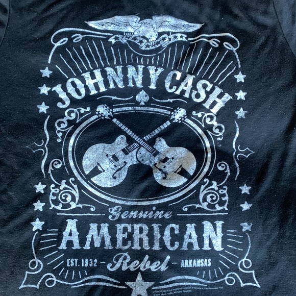 Johnny Cash Women's T-Shirt - Picture 4 of 5